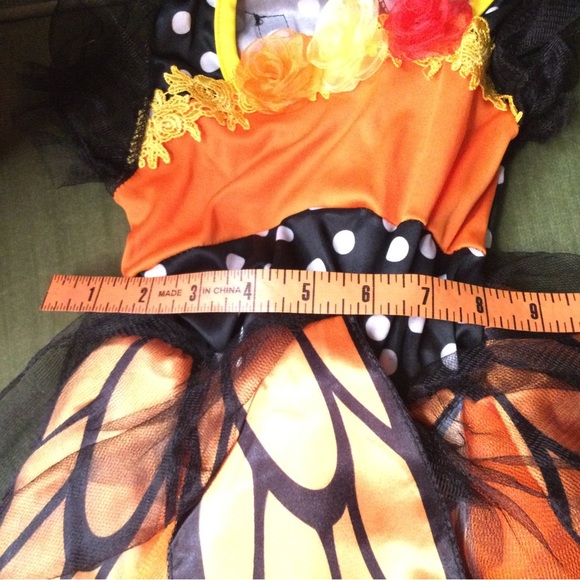 Sweet ButterFly Girls Halloween Costume, Spooktacular Creations 3T - Picture 4 of 6